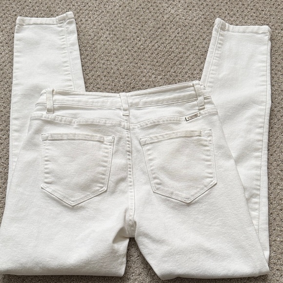 KanCan Women's White Skinny Jeans - Picture 5 of 8
